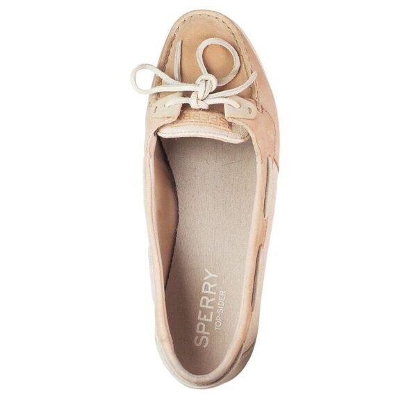 Sperry Top-Sider Oasis Leather / Canvas Boat Shoes "Blush Pink" STS82912 Women's - Picture 9 of 11